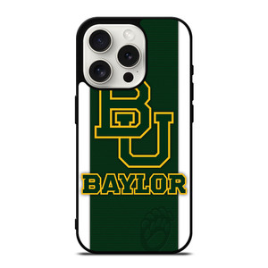 BAYLOR BEARS UNIVERSITY FOOTBALL iPhone 15 Pro Case Cover