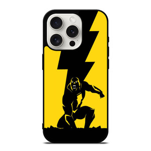 BLACK ADAM MARVEL FLAT iPhone 15 Pro Case Cover BLACK ADAM MARVEL FLAT iPhone 15 Pro Case Cover