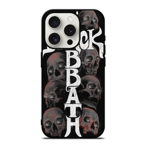 BLACK SABBATH ROCK SKULL iPhone 15 Pro Case Cover