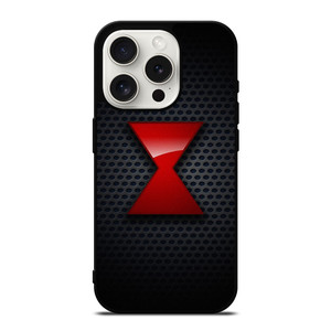 BLACK WIDOW MARVEL SYMBOL iPhone 15 Pro Case Cover BLACK WIDOW MARVEL SYMBOL iPhone 15 Pro Case Cover