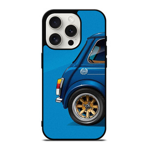 BLUE MINI COOPER COOL iPhone 15 Pro Case Cover