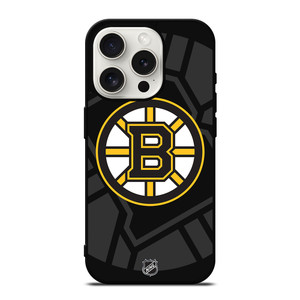 BOSTON BRUINS NHL TEAM iPhone 15 Pro Case Cover