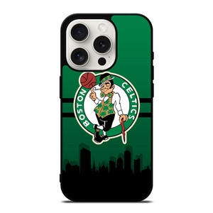 BOSTON CELTICS NBA SKYLINE iPhone 15 Pro Case Cover BOSTON CELTICS NBA SKYLINE iPhone 15 Pro Case Cover