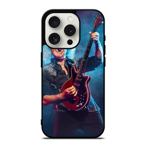 BRIAN MAY QUEEN ROCK BAND iPhone 15 Pro Case Cover