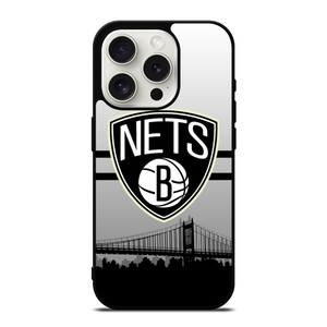 BROOKLYN NETS NBA SKYLINE iPhone 15 Pro Case Cover