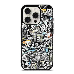 BROOKLYN NEW YORK ART iPhone 15 Pro Case Cover