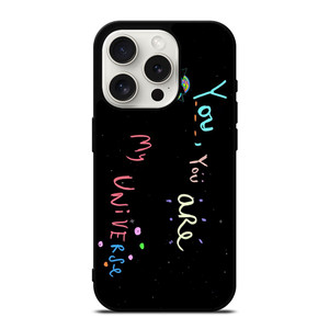BTS X COLDPLAY MY UNIVERSE iPhone 15 Pro Case Cover