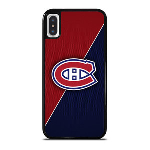 MONTREAL CANADIENS NHL HOCKEY LOGO iPhone X / XS Case Cover