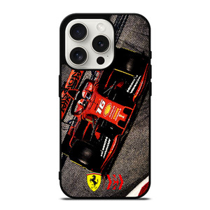 CHARLES LECLERC FERRARI FORMULA ONE F1 RACING 3 iPhone 15 Pro Case Cover