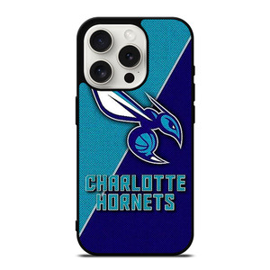 CHARLOTTE HORNETS NBA BASKETBALL LOGO iPhone 15 Pro Case Cover CHARLOTTE HORNETS NBA BASKETBALL LOGO iPhone 15 Pro Case Cover