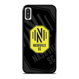 NASHVILLE SC MLS BLACK iPhone X / XS Case Cover