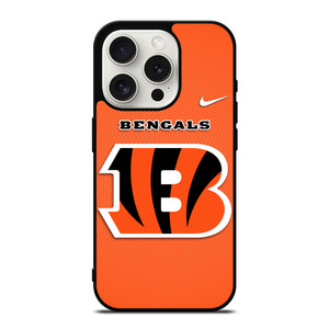 CINCINNATI BENGALS NFL FOOTBALL NIKE iPhone 15 Pro Case Cover