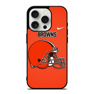 CLEVELAND BROWNS NFL FOOTBALL NIKE iPhone 15 Pro Case Cover CLEVELAND BROWNS NFL FOOTBALL NIKE iPhone 15 Pro Case Cover