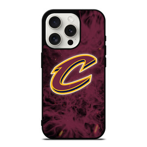 CLEVELAND CAVALIERS BASKETBALL NBA FIRE iPhone 15 Pro Case Cover
