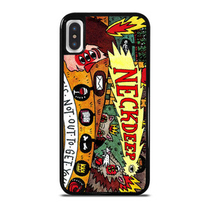 NECK DEEP LIFE NOT OUT TO GET YOU iPhone X / XS Case Cover NECK DEEP LIFE NOT OUT TO GET YOU iPhone X / XS Case Cover