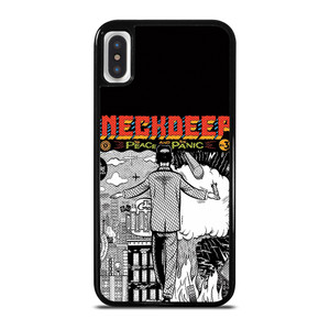 NECK DEEP THE PEACE AND THE PANIC iPhone X / XS Case Cover