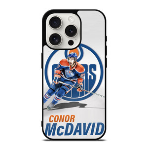 CONNOR MCDAVID EDMONTON OILERS iPhone 15 Pro Case Cover CONNOR MCDAVID EDMONTON OILERS iPhone 15 Pro Case Cover
