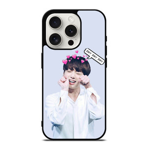 CUTE JUNGKOOK BTS BANGTAN BOYS iPhone 15 Pro Case Cover