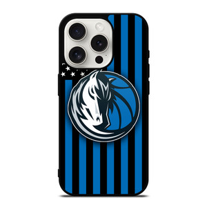 DALLAS MAVERICKS NBA USA FLAG iPhone 15 Pro Case Cover