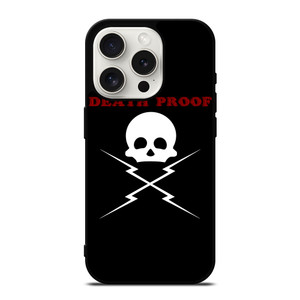 DEATH PROOF SKULL LOGO iPhone 15 Pro Case Cover