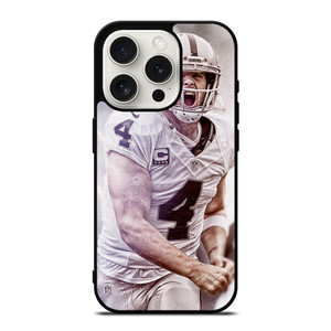 DEREK CARR LAS VEGAS RAIDERS 2 iPhone 15 Pro Case Cover DEREK CARR LAS VEGAS RAIDERS 2 iPhone 15 Pro Case Cover
