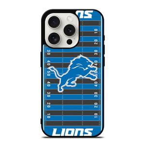 DETROIT LIONS FOOTBALL FIELD iPhone 15 Pro Case Cover