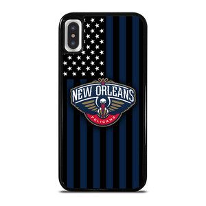 NEW ORLEANS NBA USA FLAG iPhone X / XS Case Cover