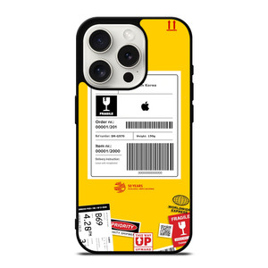 DHL SHIPPING EXPRESS LABEL APPLE iPhone 15 Pro Case Cover