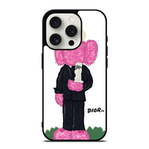 DIOR X KAWS CUTE iPhone 15 Pro Case Cover
