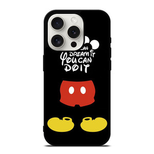 DISNEY MICKEY MOUSE QUOTES iPhone 15 Pro Case Cover
