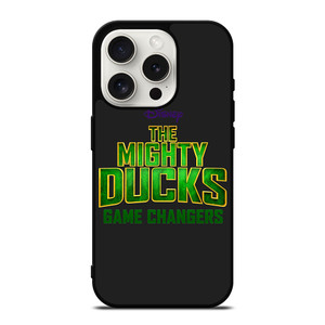 DISNEY MIGHTY DUCKS GAME CHANGERS LOGO iPhone 15 Pro Case Cover