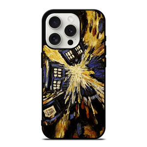 DOCTOR WHO EXPLODING TARDIS iPhone 15 Pro Case Cover