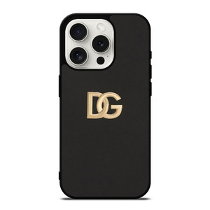 DOLCE AND GABBANA BLACK GOLD iPhone 15 Pro Case Cover