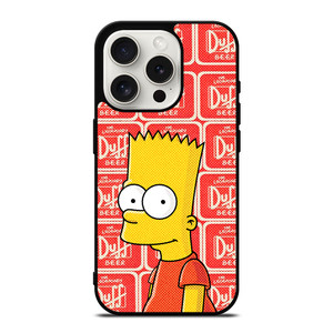 DUFF BEER BART SIMPSONS iPhone 15 Pro Case Cover