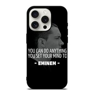 EMINEM RAPPER QUOTES iPhone 15 Pro Case Cover EMINEM RAPPER QUOTES iPhone 15 Pro Case Cover