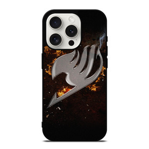 FAIRY TAIL ANIME METAL LOGO iPhone 15 Pro Case Cover