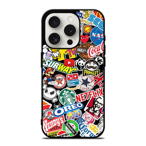 FAMOUS BRAND LOGO MIX iPhone 15 Pro Case Cover FAMOUS BRAND LOGO MIX iPhone 15 Pro Case Cover