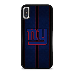 NEW YORK GIANTS NFL METAL STRIPE iPhone X / XS Case Cover