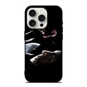 FREDDY KRUEGER VS JASON VOORHEES iPhone 15 Pro Case Cover FREDDY KRUEGER VS JASON VOORHEES iPhone 15 Pro Case Cover