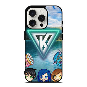 FUNNEH AND THE KREW ANIME iPhone 15 Pro Case Cover