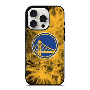 GOLDEN STATE WARRIORS BASKETBALL NBA FIRE iPhone 15 Pro Case Cover