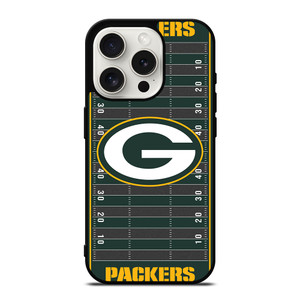 GREEN BAY PACKERS FOOTBALL FIELD iPhone 15 Pro Case Cover