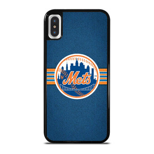 NEW YORK METS MLB BASEBALL LOGO iPhone X / XS Case Cover