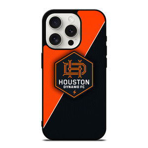 HOUSTON DYNAMO FC SOCCER MLS iPhone 15 Pro Case Cover