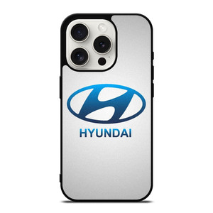 HYUNDAI SILVER LOGO iPhone 15 Pro Case Cover