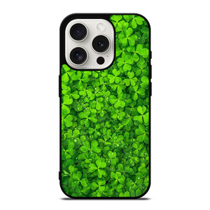 IRISH SHAMROCK CLOVER FLOWER iPhone 15 Pro Case Cover IRISH SHAMROCK CLOVER FLOWER iPhone 15 Pro Case Cover