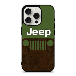 JEEP GREEN RUSTY LOGO iPhone 15 Pro Case Cover JEEP GREEN RUSTY LOGO iPhone 15 Pro Case Cover