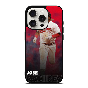 JOSE RAMIREZ CLEVELAND GUARDIANS MLB iPhone 15 Pro Case Cover