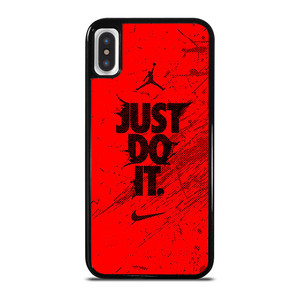 NIKE AIR JORDAN JUST DO IT iPhone X / XS Case Cover