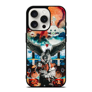 KANYE WEST RAPPER COLLAGE iPhone 15 Pro Case Cover